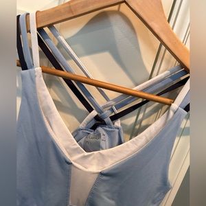 Iucky in love cross strap back tank size small